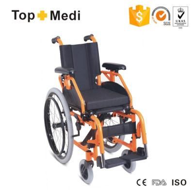 Medical Equipment Aluminum Child Wheelchair for Disabled People