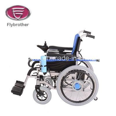 Portable Folding Wide Wheel Electric Wheelchair