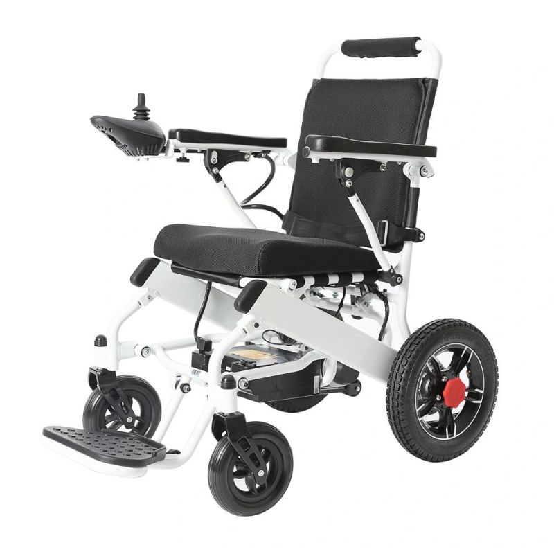 Disabled Equipment Lightweight Motorized Power Folding Electric Wheelchair for Adult