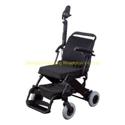 aluminum Alloy Motorized Quick Foldable Electric Wheelchair with Ce, ISO13485