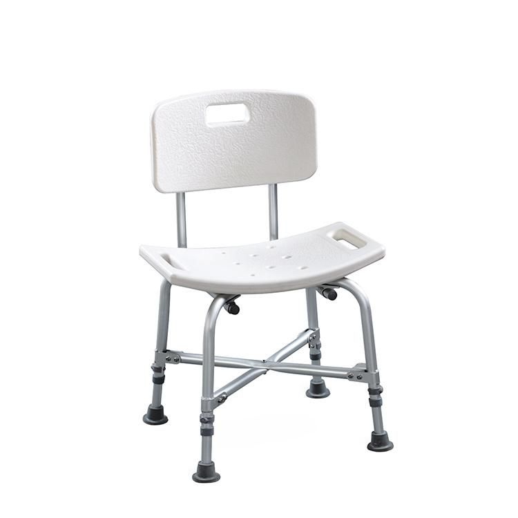 Medical Safety Steel Bathroom Shower Toilet Chair for Elderly Disabled