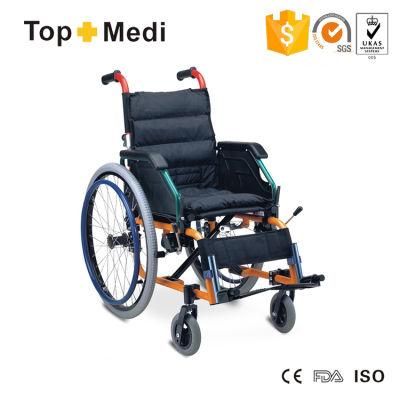Manufacture Aluminium Alloy New China Outdoor Aluminum Handicapped for Disabled People Foldable Manual Wheelchair