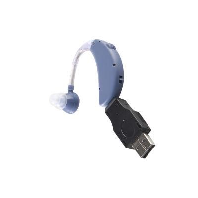 Behind The Ear Cheap Hearing Aid Price USB Rechargeable Hearing Amplifier Assist Deaf Ear Sound Amplifier Product Earsmate G23