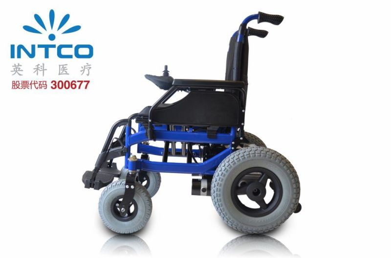 Aluminum Folding Power/Eletric Mobility Aids Wheelchair for Disabled People