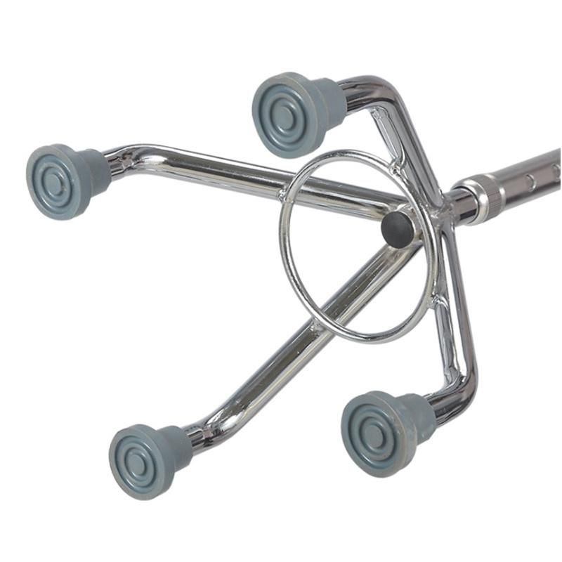 Hight Quality Aluminum Adjustabable Tripod and Quad Walking Stick Walking Cane with 3 Rubber Feet