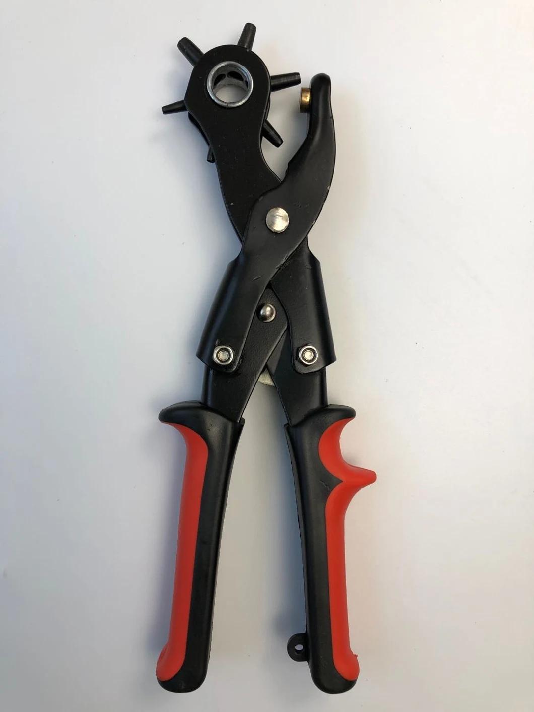 Metal Leather Set Revolving Hole Punch Pliers