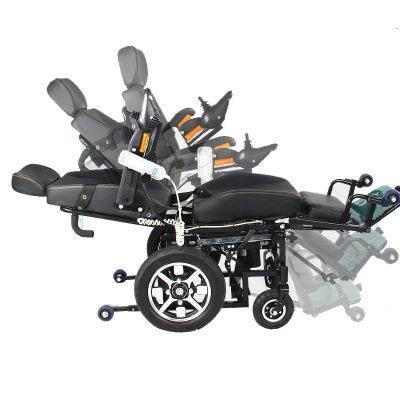 Stand up and Down Electric Standing Wheelchair for Disabled with CE