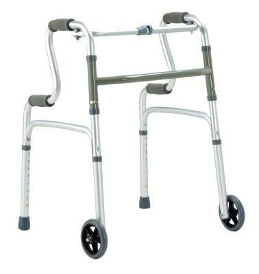 Folding Medical Adjustable Rollator Walker for Disabled