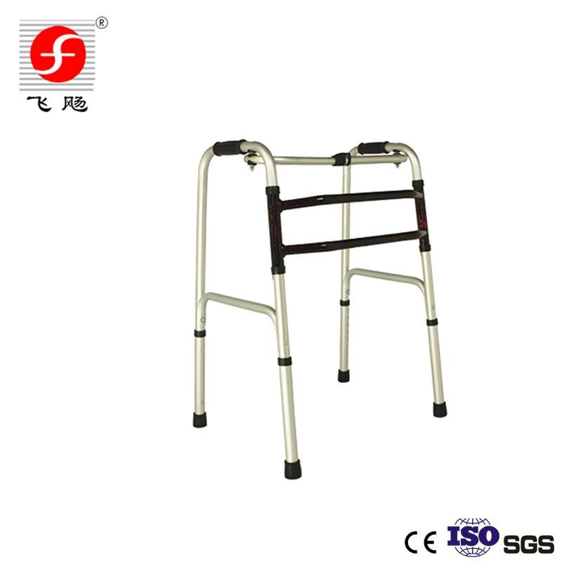 Standing Aluminum Folable Walker for The Elderly People