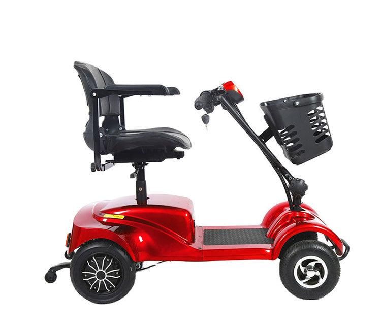 Travel 4 Wheels Elderly Electric Scooter Disabled Folding Mobility Scooter for Seniors