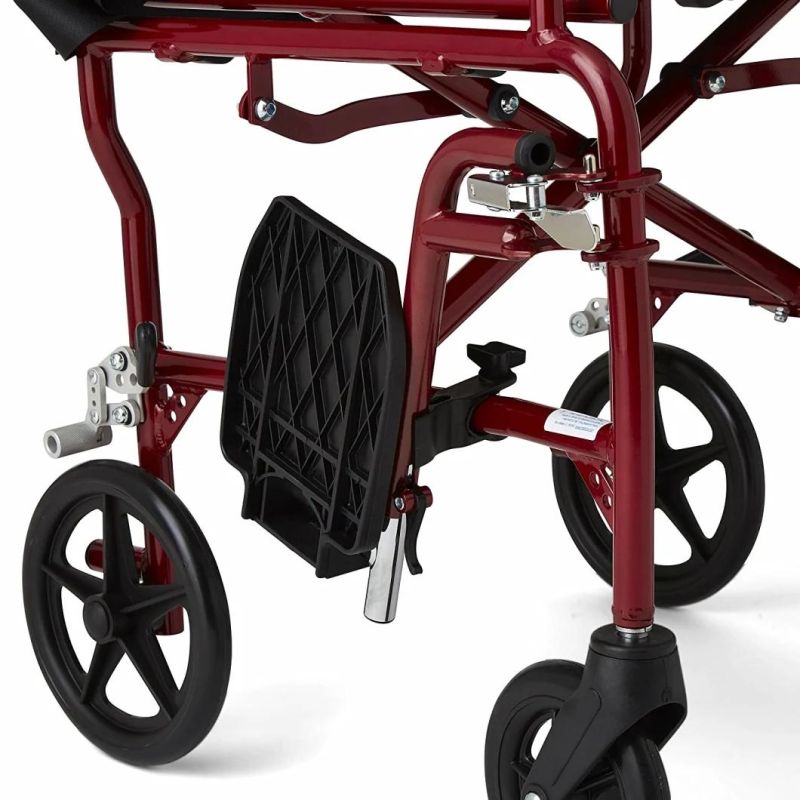 Lithium Battery Electric Light Weight Wheelchair with Transport Wheelchair