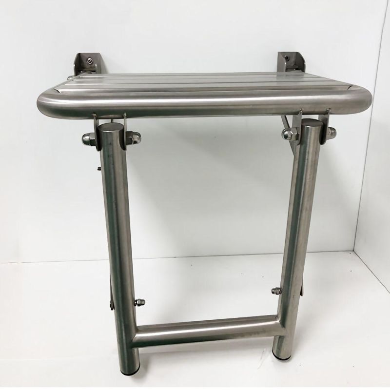 Stainless Steel SUS304 Wall Mounted Folding Shower Seat