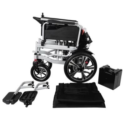 Lightweight Folding Power Electric Wheelchair for Disabled