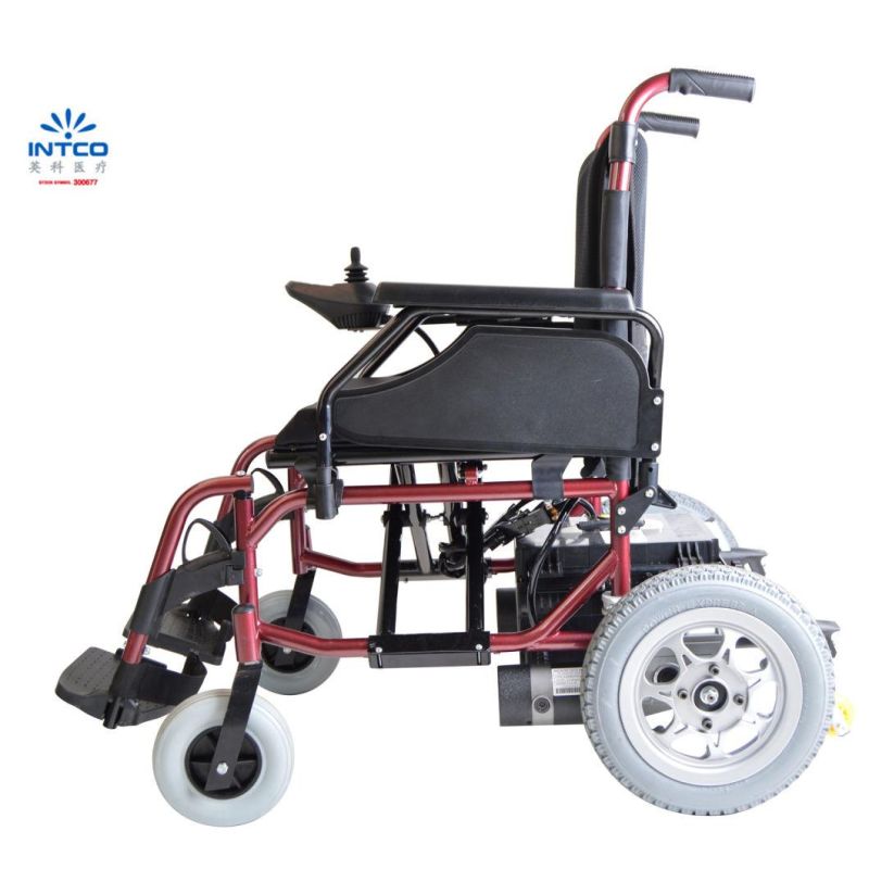 Economic Steel Folable Standard Electric Power Wheelchair