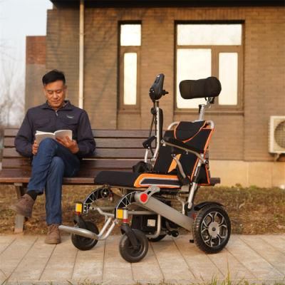 Folding Electric Wheelchair for The Elderly People Disabled Wheelchair with CE