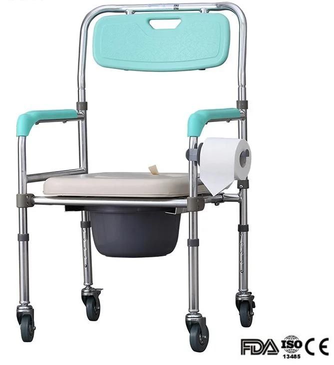 Sanitary Economic Cheap Patient Aluminum Toilet Seat Chair Chair