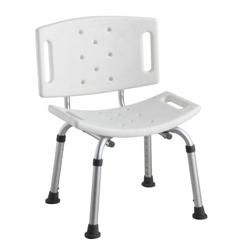Bath Toilet Chair Non-Slip Home Pregnant Women Bathroom Disabled Mobile Easy Carry Lightweight Seat with Rehabilitation Medical Equipment for Elderly People