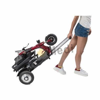 Strong Power Folding Tricycle Electric Mobility Scooter for Elderly