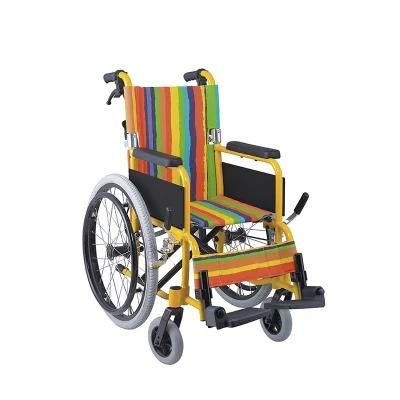 Ce Disabled Medical Equipment Mobility Motorized Foldable Wheelchair for Children