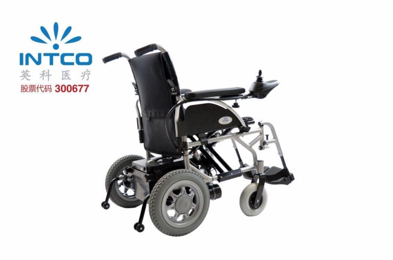 New Mobility Aids Steel/Aluminum Folding Electric/Power Wheelchair with New Design