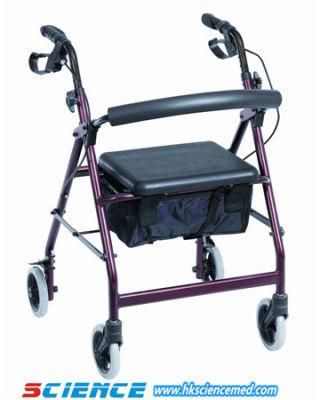 Aluminum Rollator for Disabled People Walking