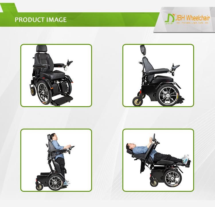 Hot Selling Power Lift up Seat Wheelchair for Handicapped