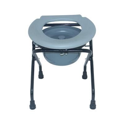 Lightweight Foldable Chair Toilet Commode for The Disabled