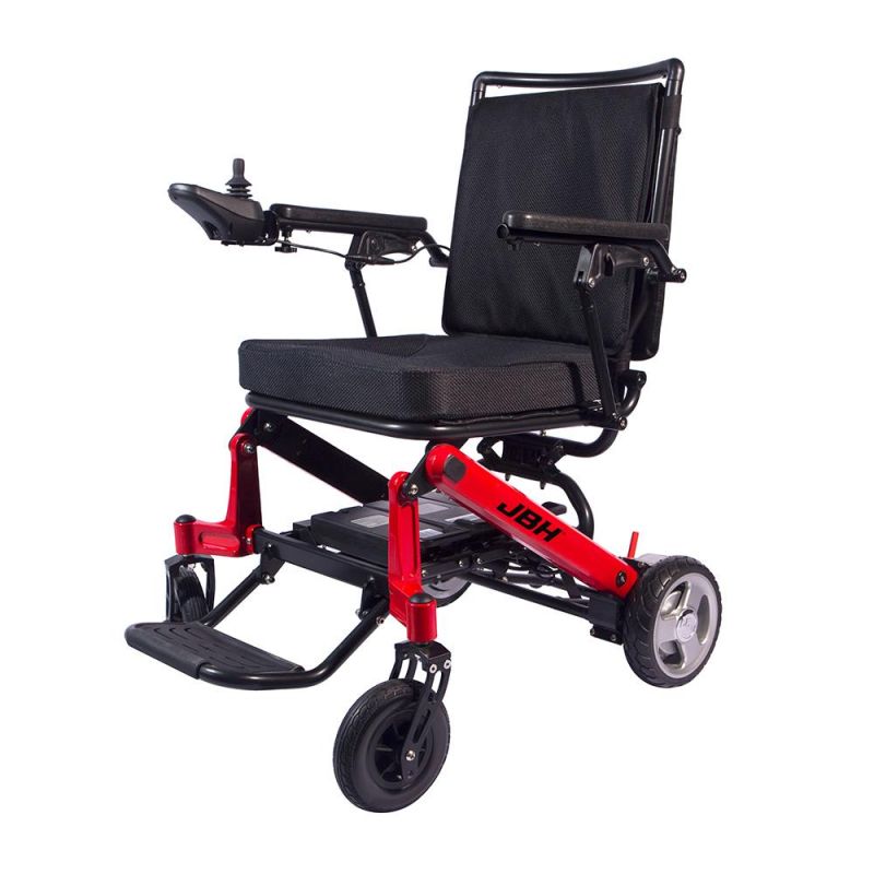 CE Certificate Folding Power Wheelchair Electric Wheelchair with Solid Tires