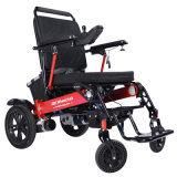 Detachable Battery Power Folding Electric Wheelchair for Outdoor