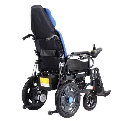 Customized Ghmed Carton China Folding Disabled Electric Scooter Wheelchair with Low Price