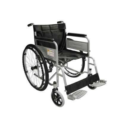 Rehabilitation Therapy Supplies Hot Sale Cheapest Steel Manual Wheelchair