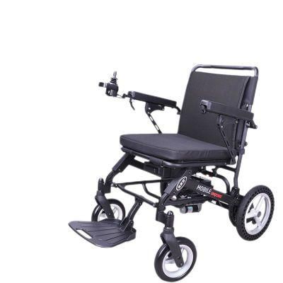 Newest Aluminum Lithium Battery Foldable Portable Electric Wheelchair