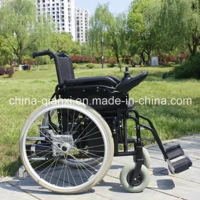 Folding Electric Wheelchair with Ce