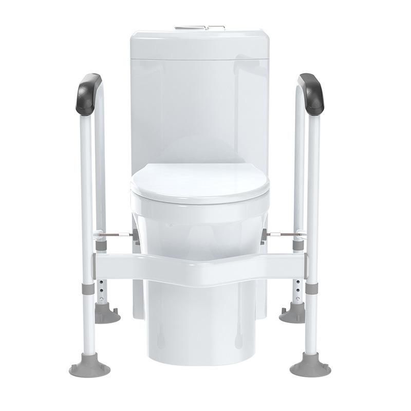 Adjustable Wide Toilet Handrail The Elderly and Disabled Handrail Toilet Safety Non-Slip Handrail