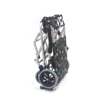Lightweight Portable Aluminum Manual Wheelchair for Travel