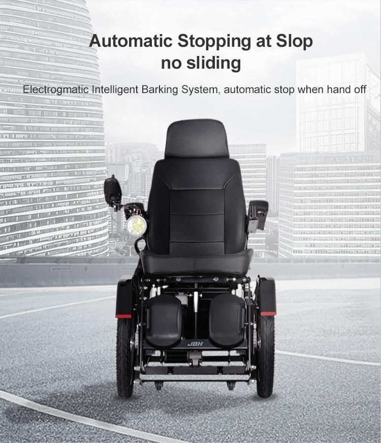 High Quality Stand up Down Handicapped Rehabilitation Therapy Supplies Electric Wheelchair