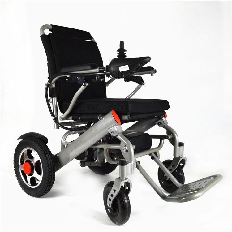 Disabled and Old People Use Lightweight Portable Power Electric Wheelchair