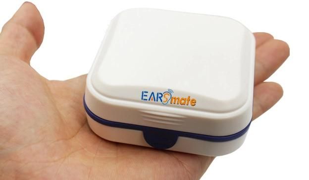 Mini Bte Discreet Earsmate Ric Hearing Aid for Elderly Hearing Loss