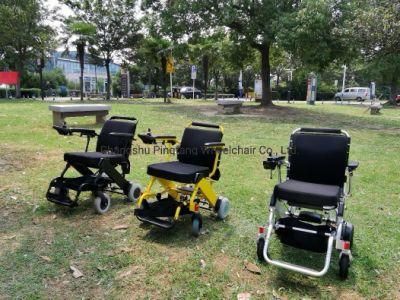 Foldable Lightweight Electric Power Wheelchair Model D07 with Ce&amp; ISO13485