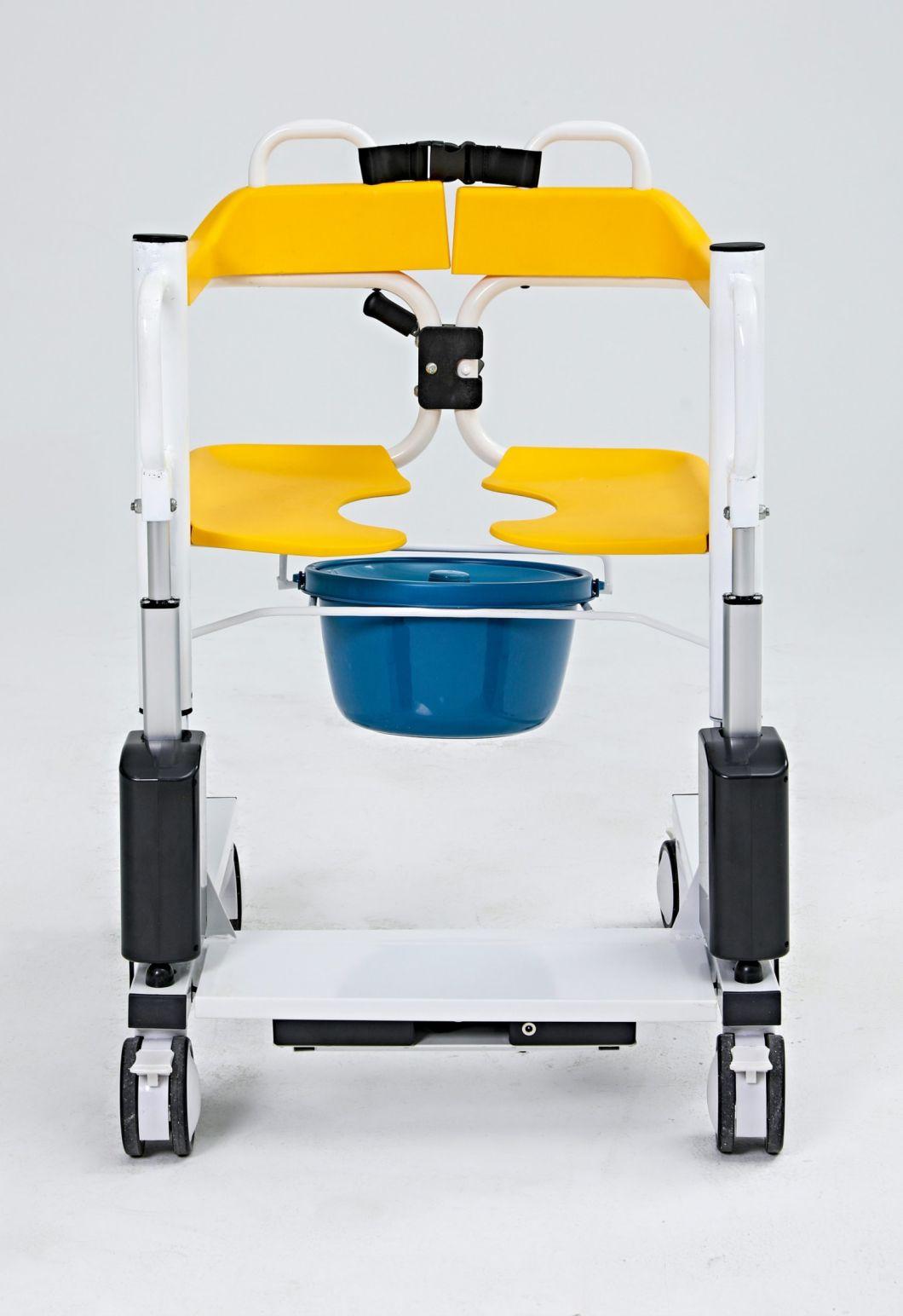 Mn-Ywj002 Rehabilitation Equipment Electrical Patient Transfer Chair for Elderly