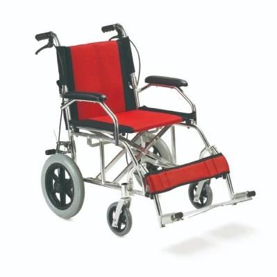 Aluminum Wheelchair Transport Wheelchair (ALK863LABJ)