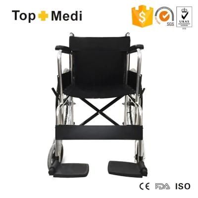 Non-Customized Folding Topmedi Electric Wheelchair Motor Lightweight Wheelchairs for Sale