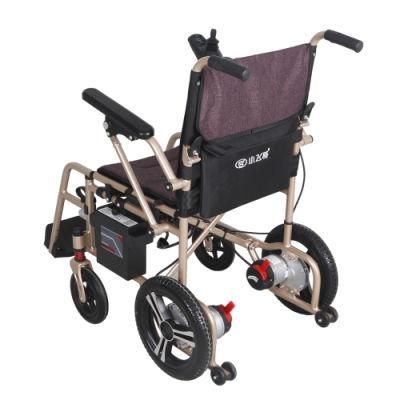 2021 Folding Lightweight Electric Power Wheelchair Medical Mobility Aid Motorized