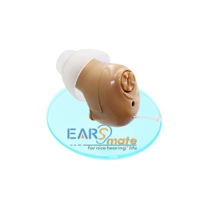 Earsmate Digital Hearing Aids in Ear with Zinc Air Battery as Voice Amplifier