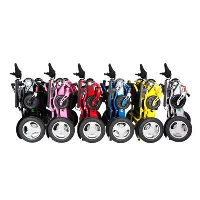 12&quot; Wheel Power Folding Wheelchair for Cerebral Palsy Children