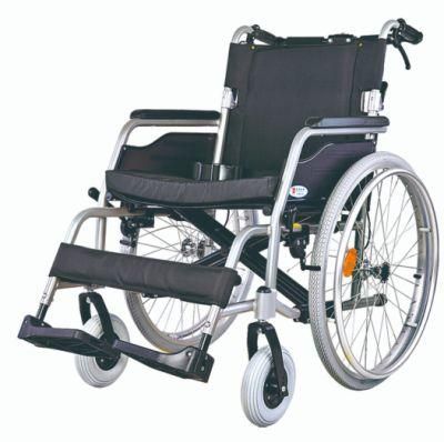 High Quality Convenient Lightweight Manual Handicapped Aluminum Wheelchair for Disabled People