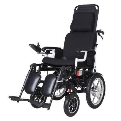 Cheap Electric Travel Wheelchair for The Elderly Light Folding Electric Wheelchair