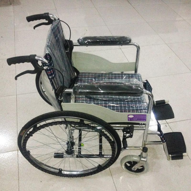 New Manual Wheelchair Portable Foldable Wheelchair The Elderly Wheelchair