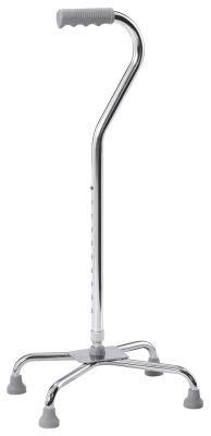 Slive Frame Aluminum Adjustable Height 4 Leg Cane