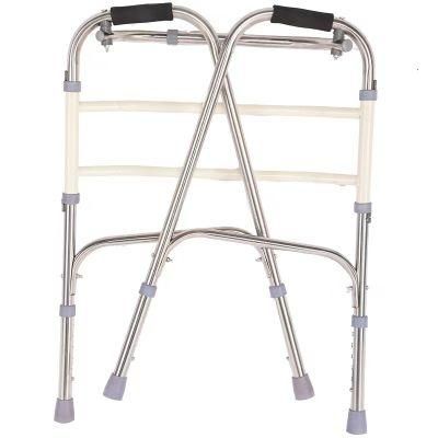 Hospital Equipment Lightweight Standing Frame Aluminum Folding Walker